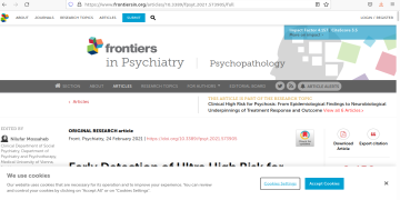 Frontiers in Psychiatry 